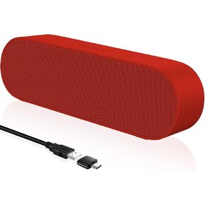 USB Computer Speakers, PC Speakers for Desktop, Laptop Speakers with Crystal Clear Sound, Loud Volume, Volume Control and Mute Button(USB-C to USB Adapter Included) (Black)