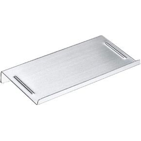 Bathroom Small Cell Phone Shelf Stainless Steel Anti-Slip Phone Holder Stand Wall Mounted for Small Speaker Smartphone Baby Wipes, Polished Chrome