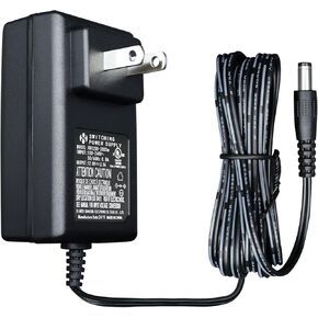 UL Listed 12V 2A 24W 6ft Long Power Supply Adapter, AC DC Switching Adapter (Input 100-240V, Output 12Volt 2Amp 2000mA), DC 12V 5.5x2.1mm Wall Mount Transformer Charger Plug