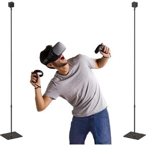 Skywin- VR Tripod Stand, Base Station Mount, Compatible with Steam VR Base Station 2.0 for Sensor Stand, Base Station Stand, and Oculus Rift Constellation (2 Stands)