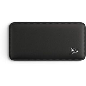 Glorious Gaming Padded Keyboard Wrist Rest (Full Size, 25mm Thick) - Anti-Fray Stitched Edges, Smooth Cloth Surface, Anti-Slip Rubber Base, Medium Firmness, 440 x 100 x 25mm - Black