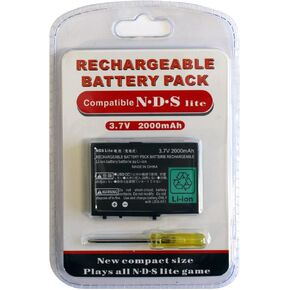Rechargeable Replacement Battery Pack with Philip Screwdriver For Nintendo DS Lite
