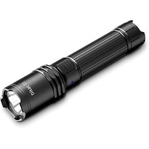 Ditac D1 Flashlight 1000 Lumen Bright Flashlight Rechargeable Led Flashlight IPX6 Waterproof for Household and Outdoors