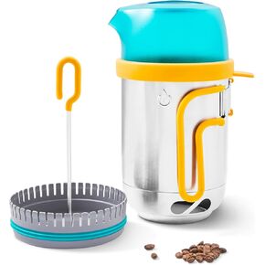 BioLite, CampStove KettlePot & Coffee Set, Stainless Steel Cookware Accessory for Camping & Outdoors