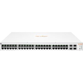 HPE Networking Instant On Switch Series 1930 48-Port Gb Smart-Managed Layer 2+ Ethernet Switch | 48x 1G | 4X SFP+ | 48x CL4 PoE 370W | US Cord (JL686A#ABA)