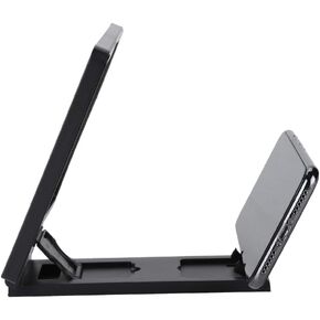 Phone Screen Magnifier, 7 in HD Magnifing Screen Enlarger Screen with Speaker for Watching 3D Mobile Movies Magnifier Bracket Mobile Phone Amplifier