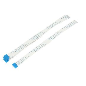 uxcell B Type 5Pcs AWM 20624 80C 60V VW-1 24 Pin 200mm FFC Flexible Flat Cable