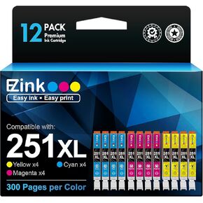 E-Z Ink (TM Remanufactured Ink Cartridge Replacement for HP 64 64XL 64 XL High Yield to use with HP 7858 7855 7120 7155 7158 7164 6255 Tango X Tango Terra Printer (1 Black, 1 Tri-Color) in Saudi Arabia