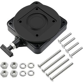 1 Pack 2207003 Low-Profile Swivel Mounting Base Compatible with Cannon Downrigger