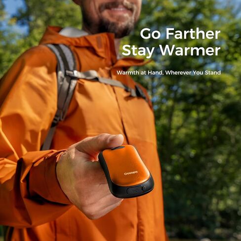 OCOOPA Magnetic Hand Warmers Rechargeable 2Pack, IP45 Water Resistant, UL Certified, Ergonomic Electric Hand Warmer, Up to 9hrs, Pocket Size, Raynauds, Golf, Outdoor, Tech Gifts for Men, UT4 Urban in Saudi Arabia