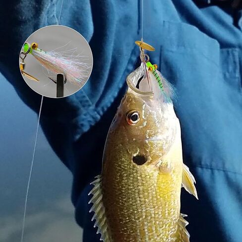 Fly Fishing Poppers Dry Flies Topwater Lures Bass Trout Kit Pro XL | Fly Fishing Poppers Dry Flies Kit with Floating Bug Lures for Bass Trout Panfish Bluegill Salmon Freshwater Pro Angler in Saudi Arabia