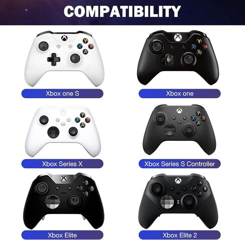 لوحة مفاتيح MoKo RGB بإضاءة خلفية لوحدة تحكم Xbox One، وXbox Series X/S، ولوحة مفاتيح لوحة الدردشة اللاسلكية مع جهاز استقبال 2.4G، وملحقات Xbox لجهاز Xbox One S/Elite in Kuwait