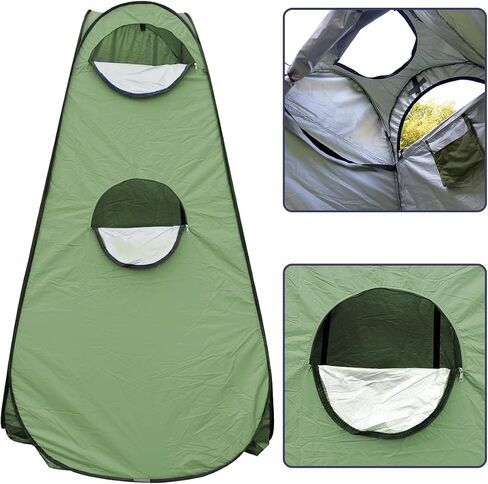 Pop Up Tent Upgrade Privacy Shower Tent Portable Outdoor Sun Shelter for Toilet Camping Biking Beach with Carry Bag in Saudi Arabia