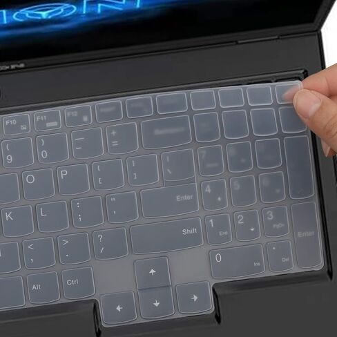 Keyboard Cover for Lenovo LOQ 15.6" 16", Legion 5 5i Pro, Legion Pro 7 7i, Legion Slim 7 7i, Legion 5 5i 5p 5pi 7 7i, IdeaPad Gaming 3, Legion Gaming Laptop 15.6 16 Keyboard Protector Skin (Clear) in Saudi Arabia