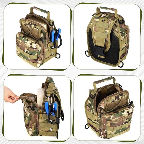Hungdao 7 Pcs Fishing Tool Kit Fishing Backpack Kit Fishing Pliers Kit Fishing Gear Fish Hook Remover Digital Fish Scale Fish Gripper Sheath Lanyards Fish Hook Separator in Saudi Arabia