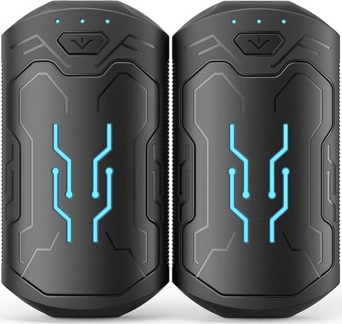 Hand Warmers Rechargeable 2 Pack, ROFWIZ 6000mAh Electric Portable Pocket Heater, are Great Warm Gifts for Women, Men, Heat Therapy, Raynauds, Outdoors, Hunting, Golf, Camping Gear in Saudi Arabia