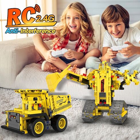 Robot Building Toys for Boys, STEM Projects for Kids Ages 8-12, Remote & APP Controlled Educational Coding Building Blocks Kit Rechargeable Robot Toy, for Kids (635 Pieces) in Kuwait