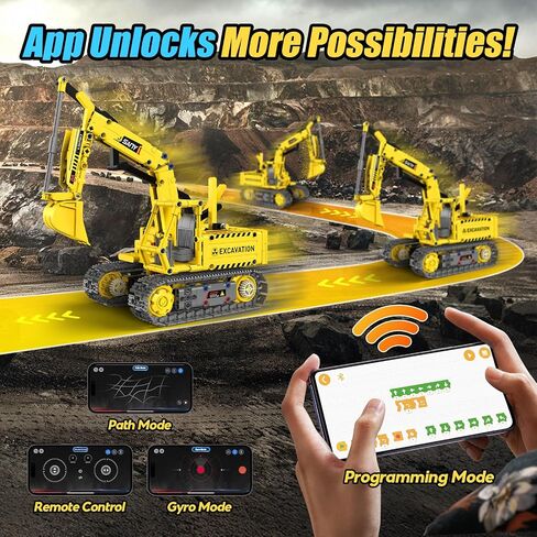 Robot Building Toys for Boys, STEM Projects for Kids Ages 8-12, Remote & APP Controlled Educational Coding Building Blocks Kit Rechargeable Robot Toy, for Kids (635 Pieces) in Kuwait