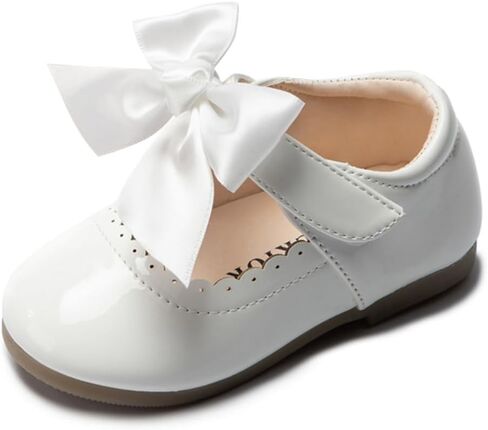 ISINSER Toddler Girls Classic Oxford Shoes Princess Dress Mary Jane Party Bowknot Flats School Uniform Shoes in Kuwait