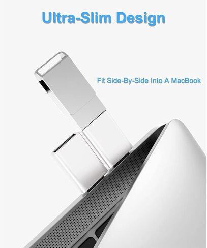 USB C to USB 3.0 Adapter,Aluminum Alloy USB Type-C Male to USB Female Converter fit for Cell Phone,OTG Adapters Cables and Adapters (Silver) in Saudi Arabia