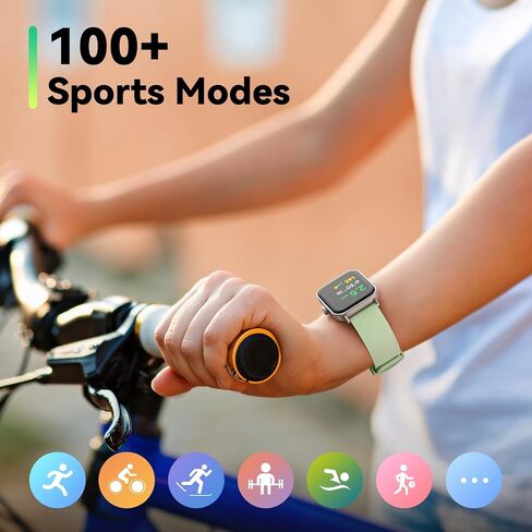 ENOMIR Smart Watch for Women Men with Bluetooth Call,Smartwatch with Alexa Built-in,Heart Rate SpO2 Sleep Monitor,5ATM Waterproof,Step Calorie Activity Trackers and Smartwatches for iOS&Android Phones in Saudi Arabia