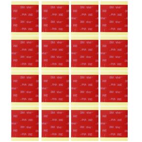 Heavy Duty Mounting Tape, 36Pcs Strong Double Sided Tape Automotive, Waterproof Adhesive Foam Tape for Outdoor Indoor, Picture Hanging Strips Sticky Tape for Wall, Crafts, Temperature Resistant