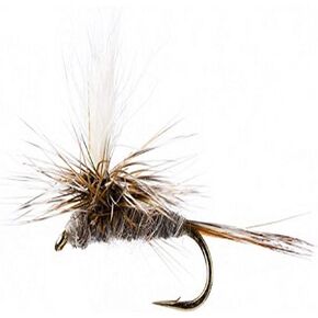 Adams Parachute Assortment 1 Dozen Trout Fishing Flies ,Gold