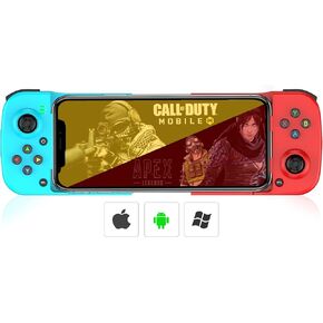 Megadream Mobile Game Controller Gamepad for iPhone iOS Android PC: Works with iPhone 17/16/15/14/13/12/11, iPad, Samsung Galaxy, TCL, Tablet, Call of Duty, Diablo Immortal - Directly Play (Black) in Saudi Arabia