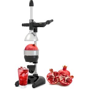 ماكينة عصارة يدوية احترافية بالضغط البارد من Tribest Pro MJP-105 XL للرمان والحمضيات (أرجواني) in Kuwait