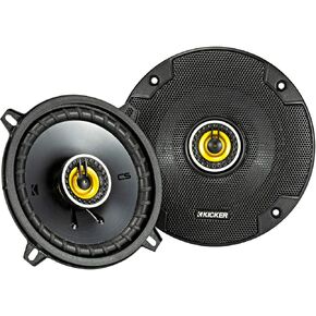 مكبرات صوت محورية Kicker 46CSC54 CS-Series CSC5 مقاس 5.25 بوصة (130 مم)، 4 أوم (زوج)