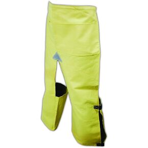 MAGID CutMaster 100% Split Leg Apron - Cut Level 3,Yellow, 24" x 38"
