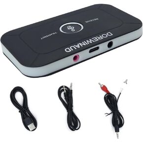 Bluetooth Transmitter Receiver, 2-in-1 Wireless Bluetooth Adapter for Boss Wave Radio IV III II Awr1b1 Awr1b2,TV, PC, MP3 & Gym - Connects Speakers & Headphones for Seamless Streaming