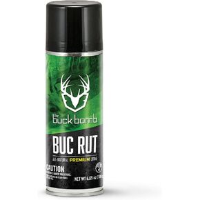 Hunters Specialties Buck Bomb Natural BUC Rut Aerosol Scent | Deer Buck Lure Hunting Primetime Pre-Rut Scent Attractant for Hunting, 6.65 Oz (189 g.)