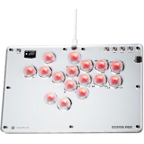 Sehawei Haute42 Arcade Stick 16Keys All-Button Gamerfinger with Turbo Functions & Custom RGB,Arcade Controller Street Fight for PC/Ps3/Ps4/Switch/Steam Game Keyboard-Supports Hot Swap & SOCD
