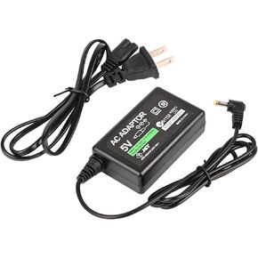 PSP Charger, AC Adapter Charger Compatible with Sony PSP 1000 2000 3000 Series (PSP-1001, 2001, 3001) Replacement PlayStation Portable Power Cord