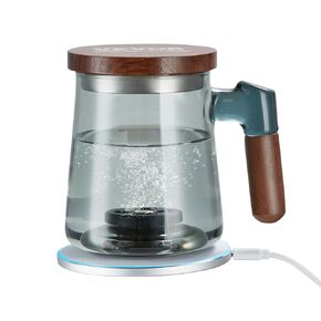 VEVOR Hydrogen Water Bottle, Hydrogen Water Bottle Generator up to 2000 ppb, 380ml Portable Hydrogen Water Machine, SPE Technology hydrogen water generator with Nasal Inhalation Tube and Self-Cleaning