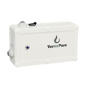 VP2 Mini UV-C LED Ultraviolet Water Filter Purifier, Reduce up to 99.99% of Contaminants at Flow Rate 0.52GPM, Smart On/Off Switch, 12V DC for RV Boats Off-Grid Livings, Mercury Free