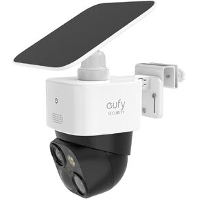 Gutter Mount Bracket Compatible with Eufy Security SoloCam S340/SoloCam E30, Solar Security Camera(1pack-White)
