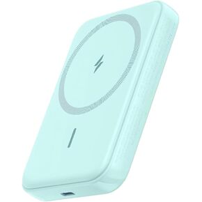 Anker 321 MagGo Battery (PowerCore Magnetic 5K), 5,000mAh Magnetic Wireless Portable Charger, Compatible with iPhone 15/15 Plus/15 Pro/15 Pro Max, iPhone 14/13/12 Series（Black）
