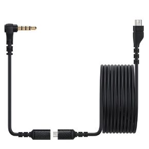 Replacement Audio Cable Cord, Compatible for SteelSeries Arctis 3 /Arctis 5/ Arctis 7 /Arctis Pro Gaming Headphones with Male to 3.5mm Female Cable Adapter (with 3.5mm converter, Black)