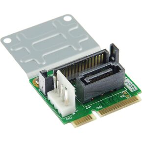 Mini SATA to SATA Adapter 7Pin (with Power Interface)
