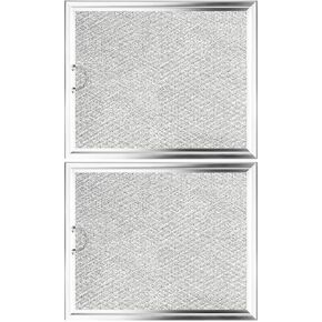 2Pcs Microwave Grease Filter Replacement for GE WB6X486, Microwave Filter Replacement 9" x 7.72" Grease Filter Replacement