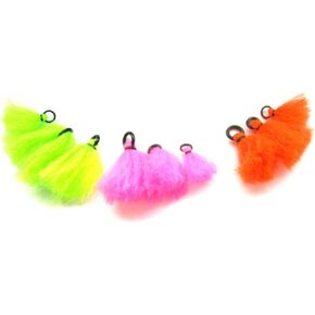 AVENTIK EUPHENG Riverruns Yarn Strike Indicators 3 Colors 3 Sizes Hand Tied Floating Fly Fishing Nymphs & Dry Fly