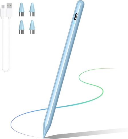 DRYMOKINI Stylus Pen, Active Stylus Pen Touch Screens Compatible for Android and iOS Tablet/Phones, Rechargeable Universal Stylus Pencil Compatible for A-pple/i-Pad/Phone Tablet, BabyPink in Saudi Arabia
