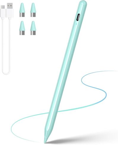 DRYMOKINI Stylus Pen, Active Stylus Pen Touch Screens Compatible for Android and iOS Tablet/Phones, Rechargeable Universal Stylus Pencil Compatible for A-pple/i-Pad/Phone Tablet, BabyPink in Saudi Arabia