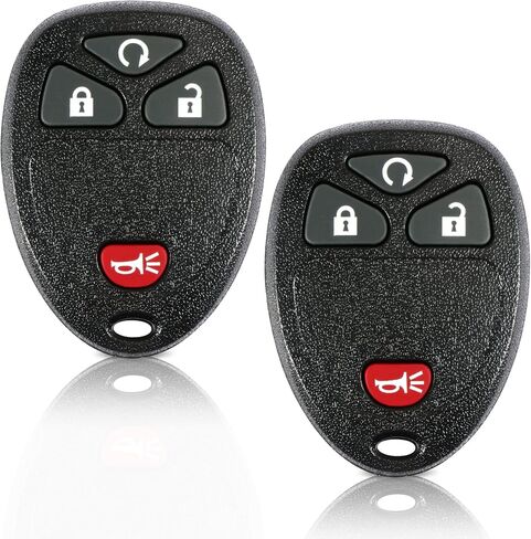 Key Fob, Keyless Entry Remote Start Control Replacement Fits for GMC Acadia 2007-2016 Yukon XL/Chevy Suburban Tahoe Traverse/Cadillac Escalade SRX/Buick Enclave FCC ID: OUC60270, OUC60221, 15913415 in Kuwait