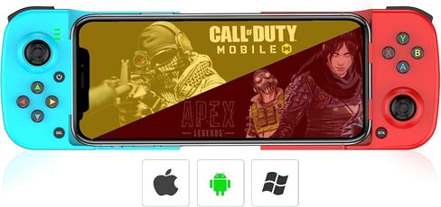 Megadream Mobile Game Controller Gamepad for iPhone iOS Android PC: Works with iPhone 17/16/15/14/13/12/11, iPad, Samsung Galaxy, TCL, Tablet, Call of Duty, Diablo Immortal - Directly Play (Black) in Saudi Arabia
