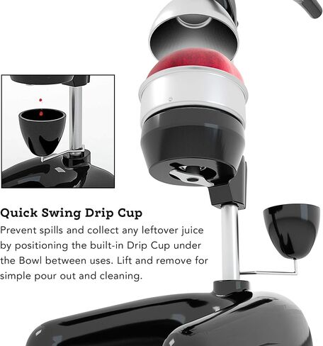 Tribest Pro MJP-105 XL Professional Manual Cold Press Juicer Machine for Pomegranates and Citrus, Black in Saudi Arabia