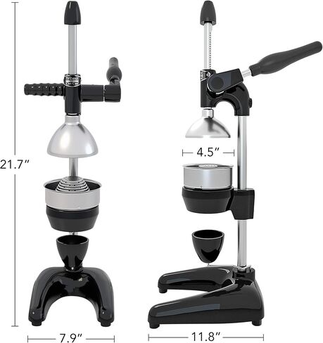 Tribest Pro MJP-105 XL Professional Manual Cold Press Juicer Machine for Pomegranates and Citrus, Black in Saudi Arabia