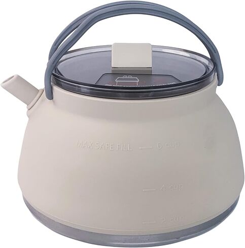 Portable Collapsible Camping Kettle, Coffee Pot for Hiking, Travel and Outdoors, 1.5L in Kuwait
